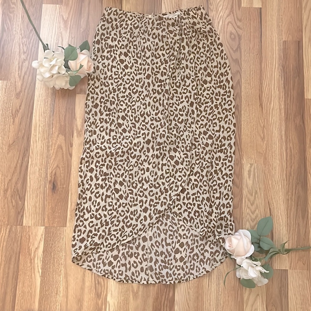 Love Riche Animal Print Skirt